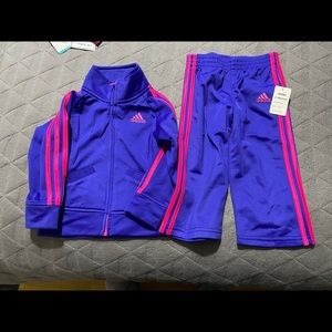 Toddler Girl Adidas Track Suit